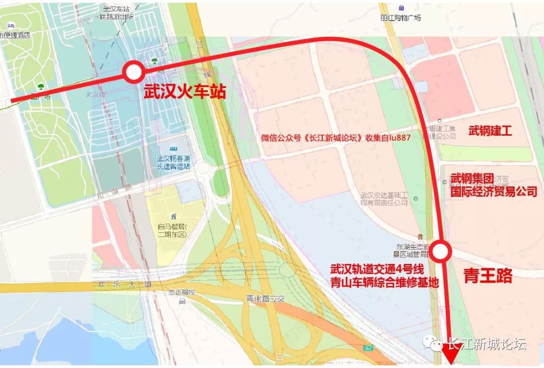 武汉新港江北铁路图片