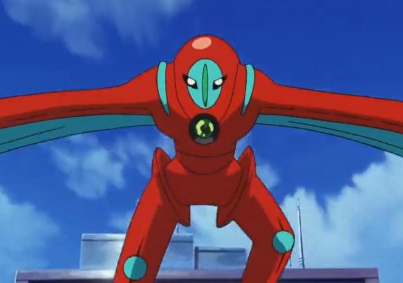 《精灵宝可梦》防御形态的代欧奇希斯,对战是个好用的撒钉高手?