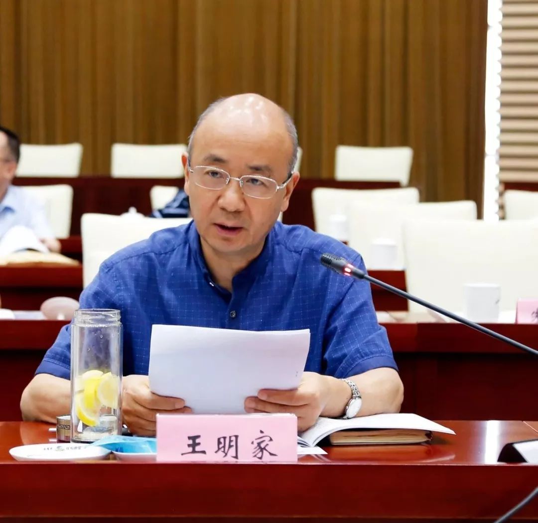 巢湖市人大常委会主任周恩平交流发言庐江县人大常委会主任夏明生交流