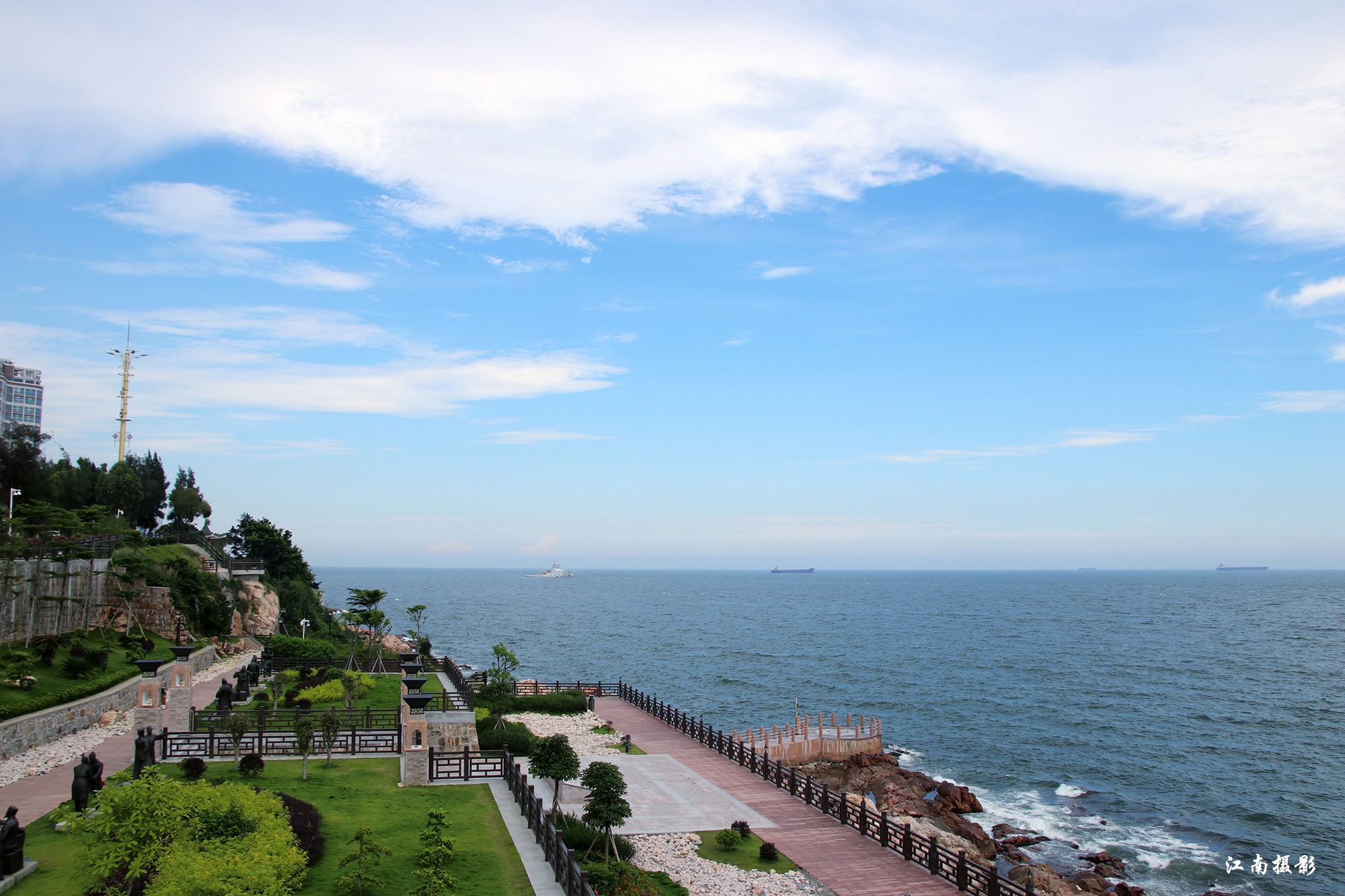 汕头南澳岛旅游两个新景点海丝广场和启航广场