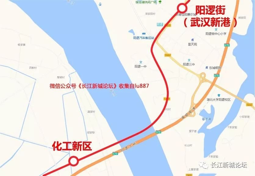 施岗(21号阳逻线换乘)车站位于新施公路与规划路交汇处(施岗立交桥