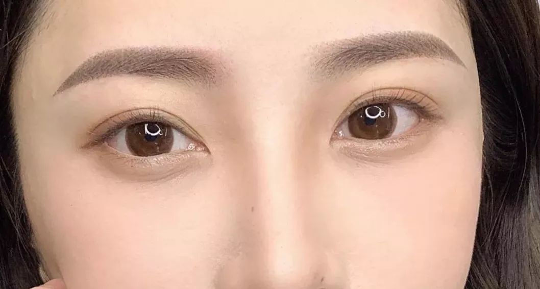 眉头自然效果操作技巧纹绣师必修课