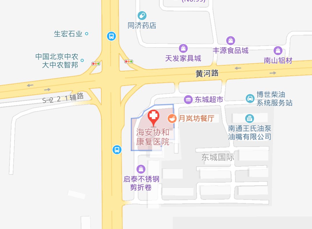 海安海陵公园路线图图片