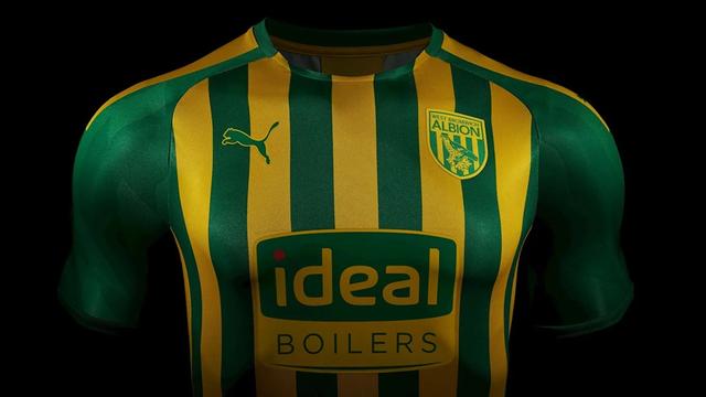 puma发布西布罗姆维奇201920赛季客场球衣