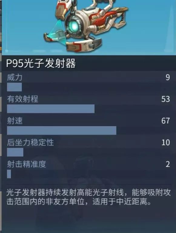 堡垒前线:所向披靡的光子发射器,战场上无情的收割者!_武器