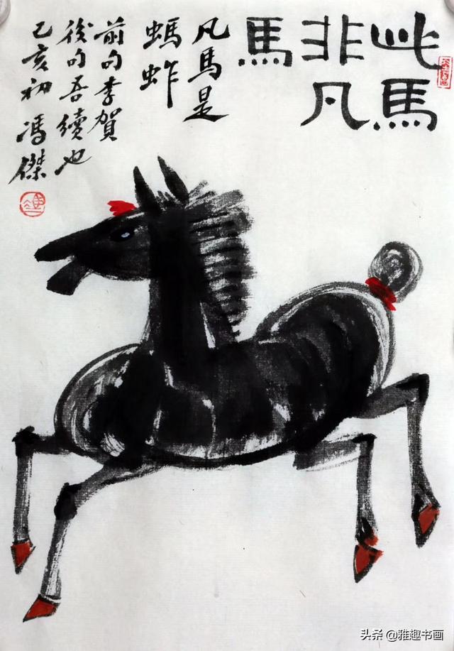 春风如贵客一到便繁华近距离欣赏文人画家冯杰作品