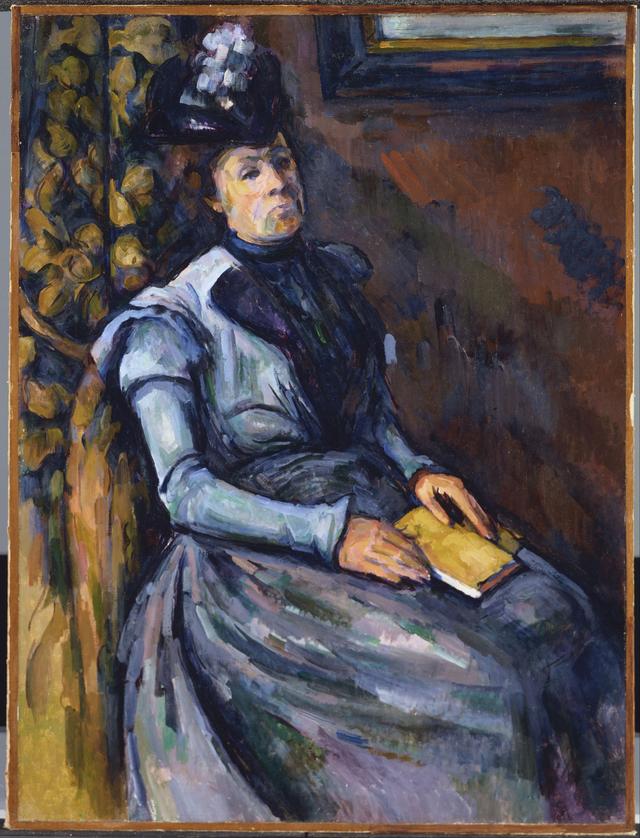 风格介于印象派到立体主义画派之间的法国画家塞尚paulcézanne作品