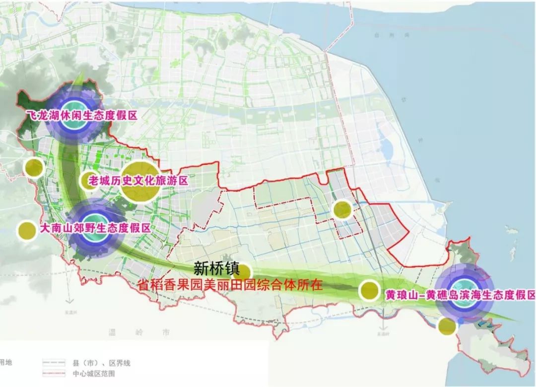 浙江省稻香果园美丽田园综合体位于台州市路桥区新桥镇西南,是去年