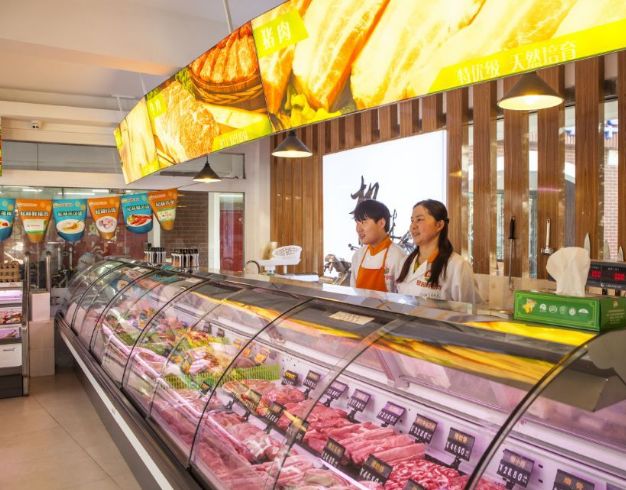 吃货们有福啦!最快29分钟"松林猪肉"即可送达市民餐桌