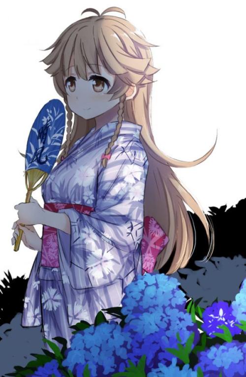 二次元图集 唯美古风少女 静思远处人 翘首盼君归
