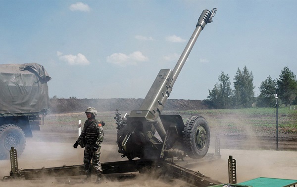 图2 96式122毫米牵引榴弹炮直到80年代初,我国才拿到d-30样炮并随即