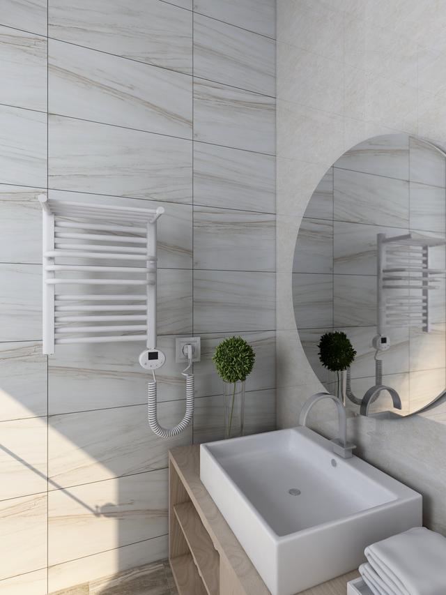 卫生间电热毛巾架该装在哪个位置电热毛巾架最佳位置选择装前必看