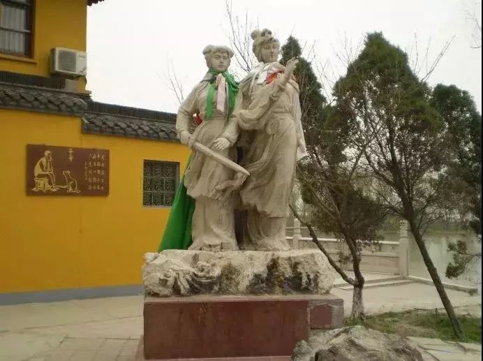 镇江梦溪广场雕像图片