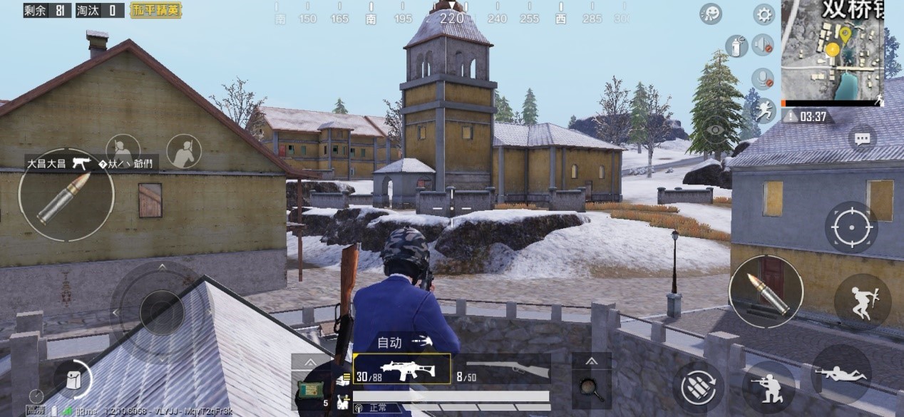 和平精英雪地地图双桥镇攻略