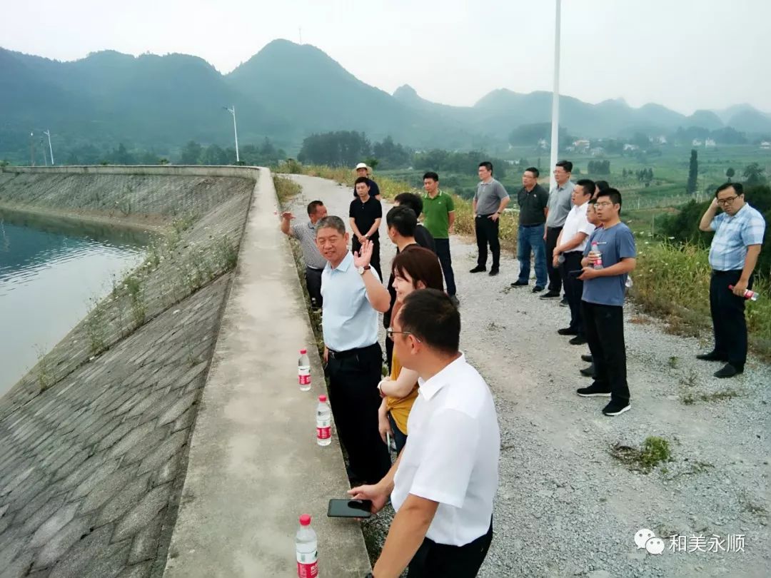 山东济南历下区投资促进局副局长投促中心主任李丕文一行来永顺县考察