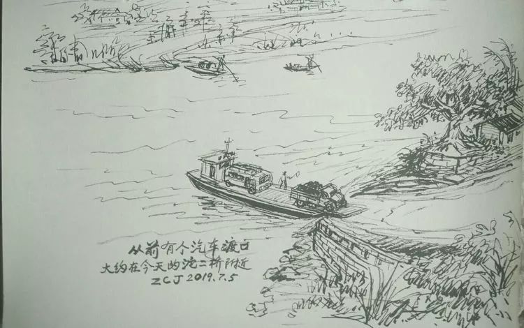 聚焦这位简阳画家笔下的沱江满是旧时温暖的记忆