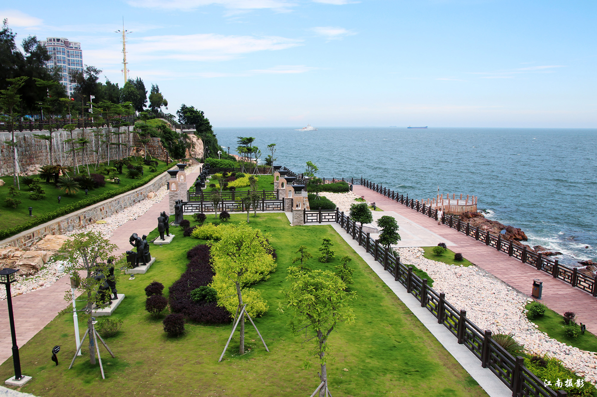 汕头南澳岛旅游两个新景点海丝广场和启航广场