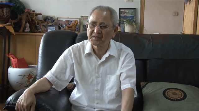 田富达解放军队伍中的台湾阿甘