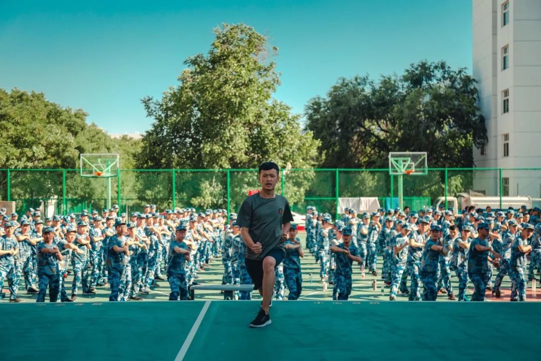 军训的夏天60张图片给你留下海蓝色的记忆