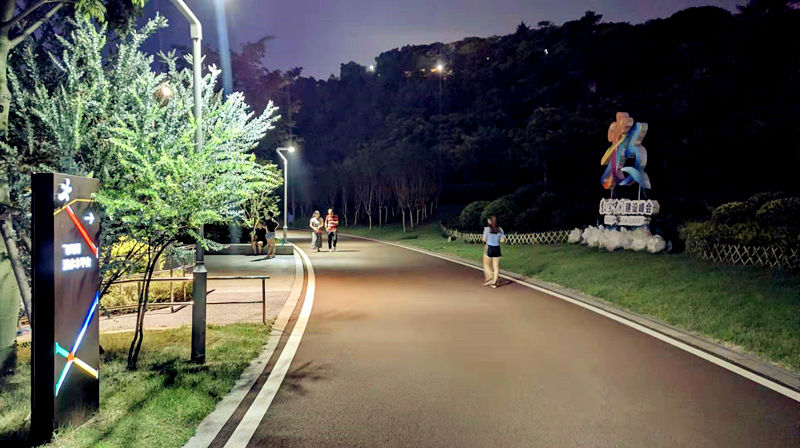 福州適合夜跑的公園推薦:倉山篇--飛鳳山奧體公園