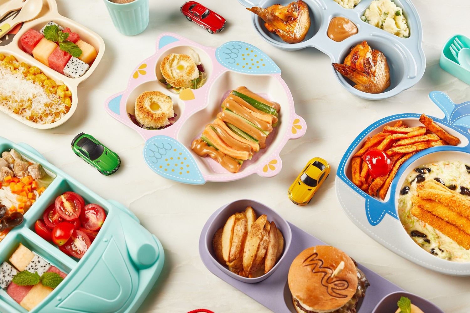 原创mercedesmestore上海携手miniversity迷你营推出趣味儿童餐