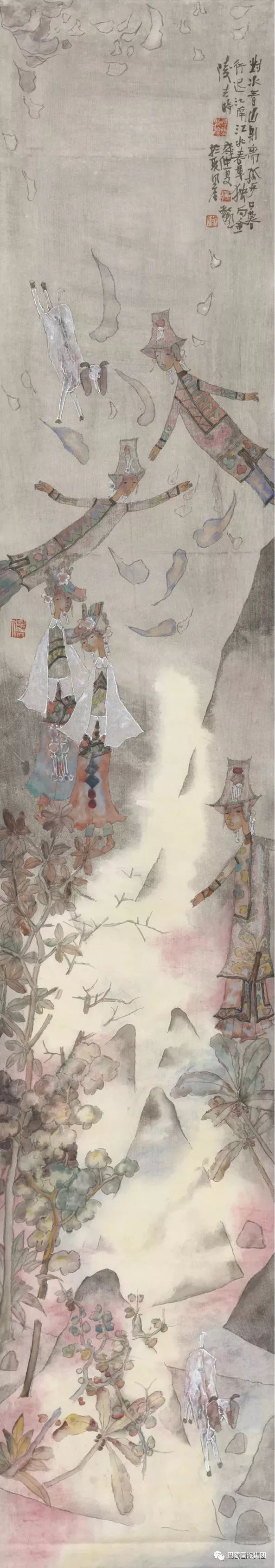 巴蜀画派名家邓枫在想象与现实之间