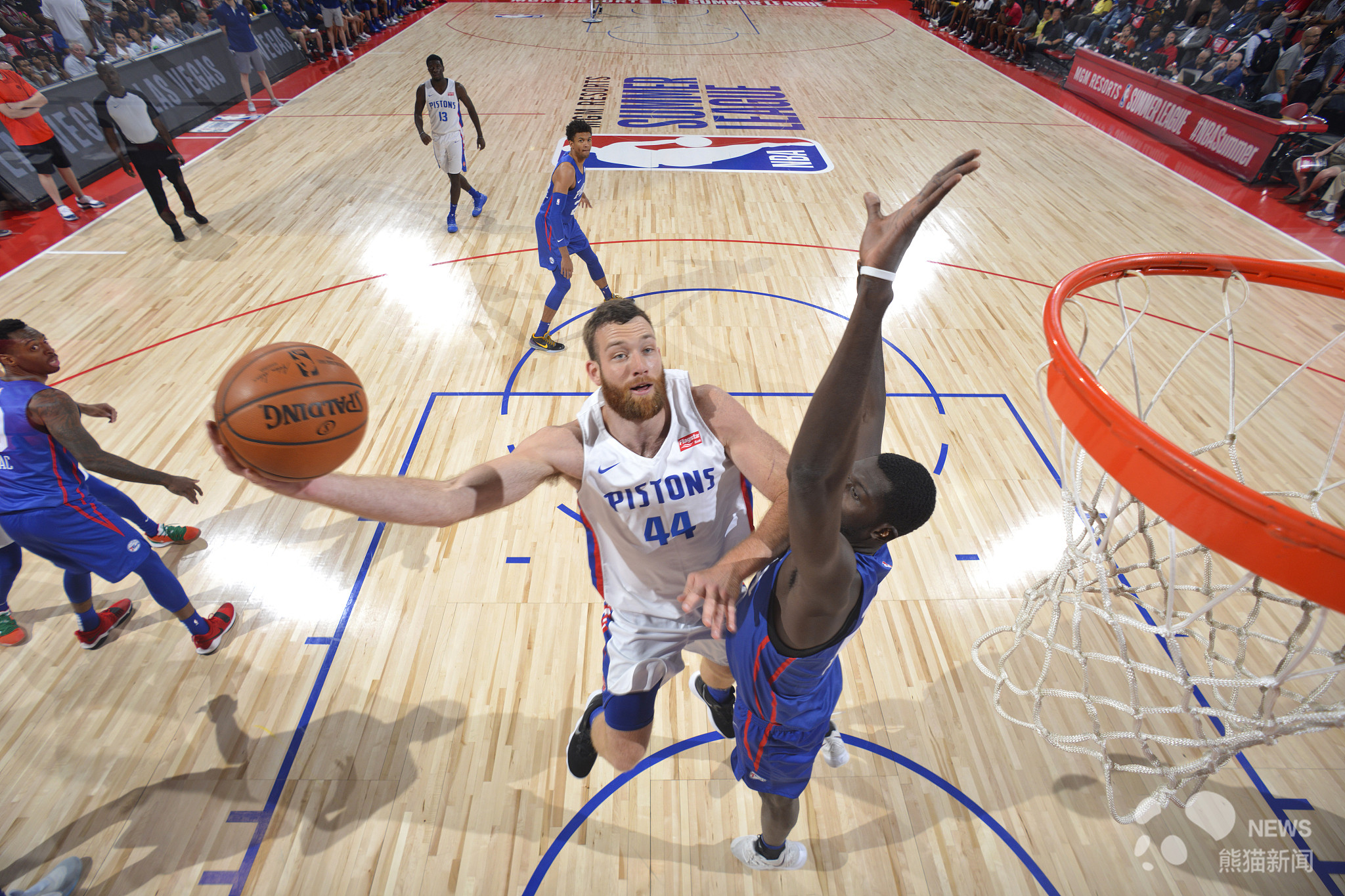 2019nba夏季联赛底特律活塞9681费城76人