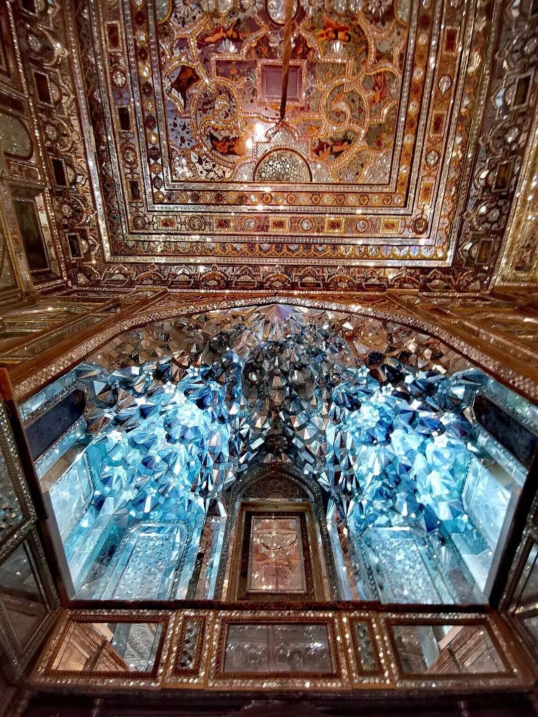 伊朗德黑兰宫殿玻璃图片