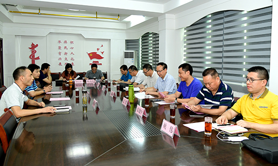 湖南益阳市南县县委宣传部参观学习赤壁市融媒体中心建设工作