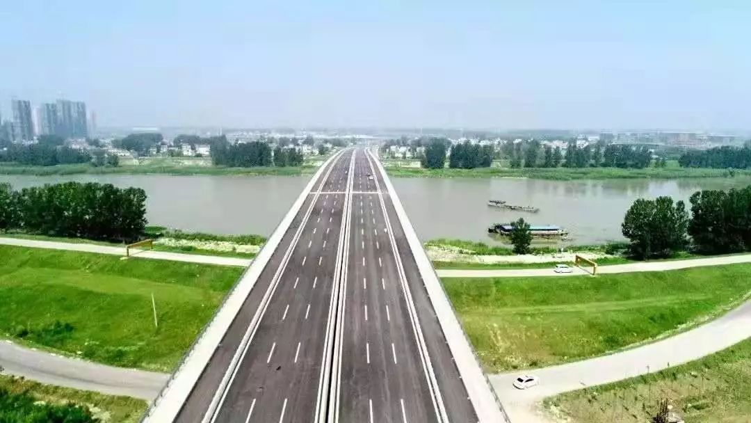 怀远涡河五桥建成通车