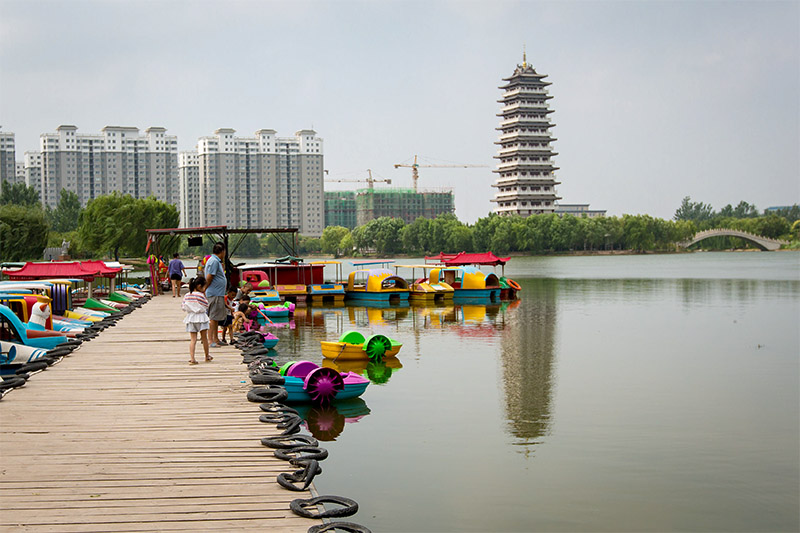 摄影 七子园,位于享有"三国故地,六朝古都"之美誉的河北省临漳县城