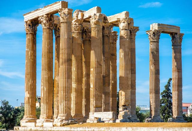 希腊雅典,古老神话中的城市_神庙