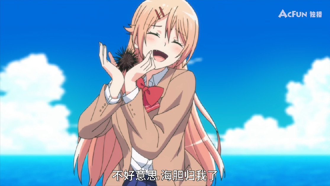 她们通过划拳的方式决定谁先选取,最先开始选取的这位妹子叫九条紫音