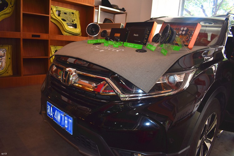 本田crv汽车音响改装