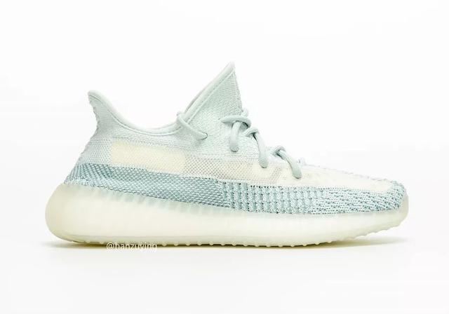 冰蓝再袭全新yeezy350v2曝光9月发售