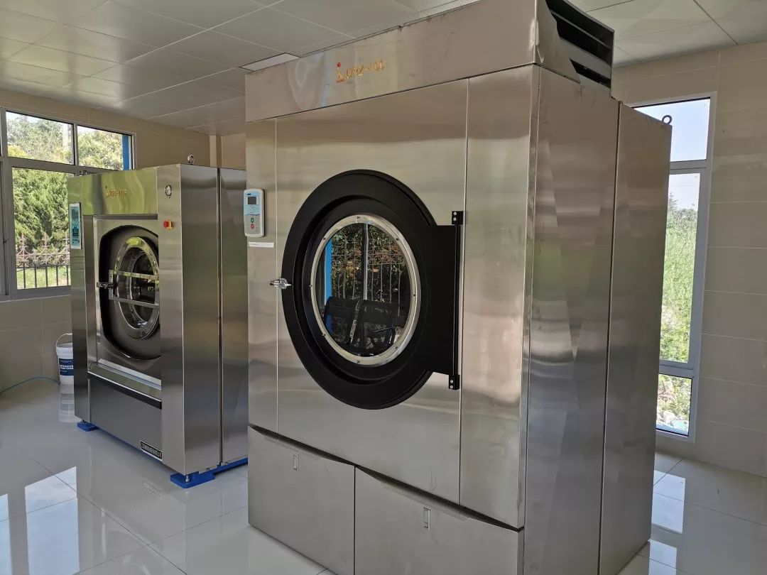 体面工作从衣开始上海寰宇连云港箱厂职工洗衣房投入使用