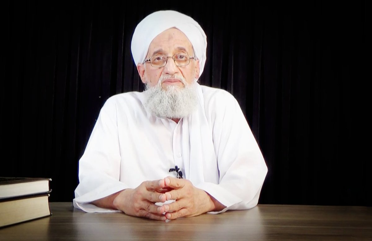 基地组织头目下令,要求加强对印度的恐怖袭击_艾曼·扎瓦希里