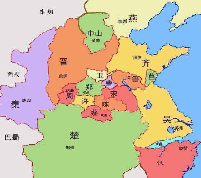秦朝地图高清版大图图片