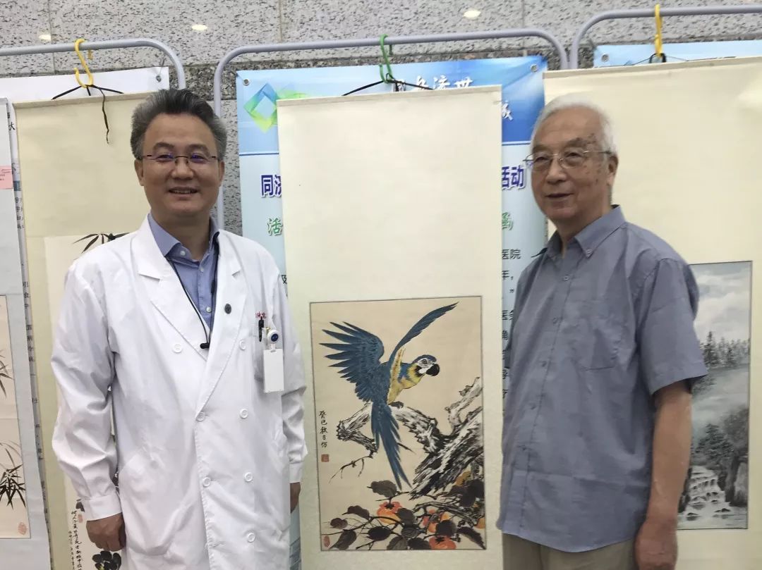 同济61新闻鹤发童颜一笔一墨总关情2019上海市同济