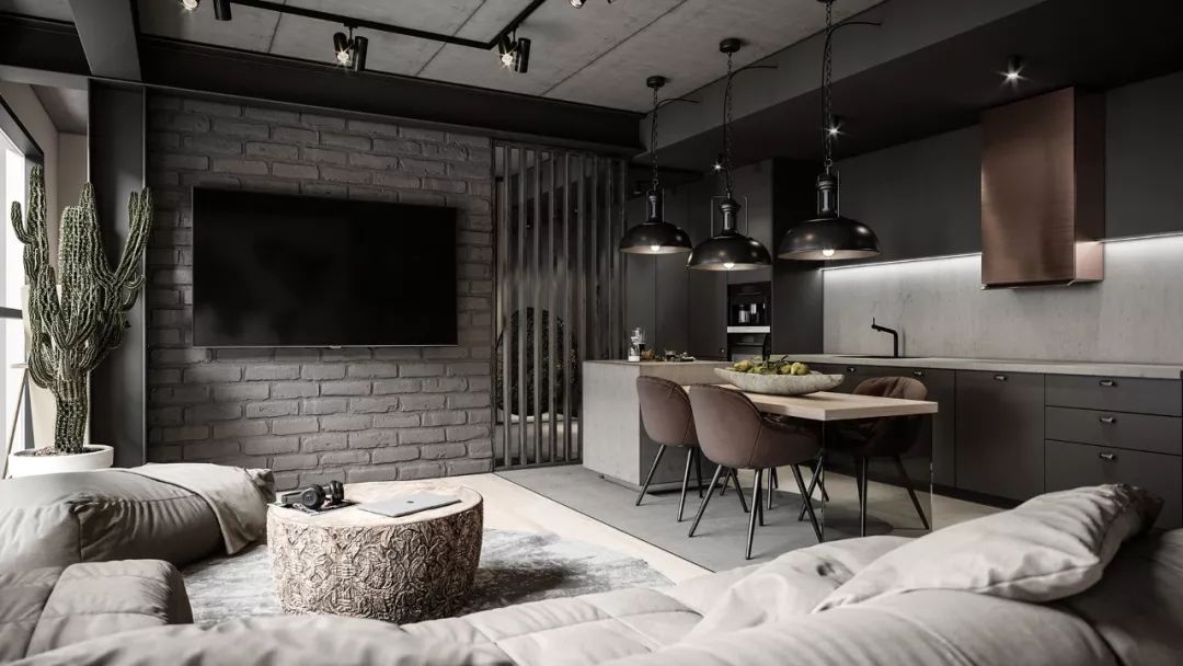 当高级灰遇上精致工业风逼格满满