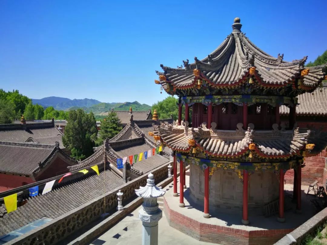 五台游玩走马观花尊胜寺