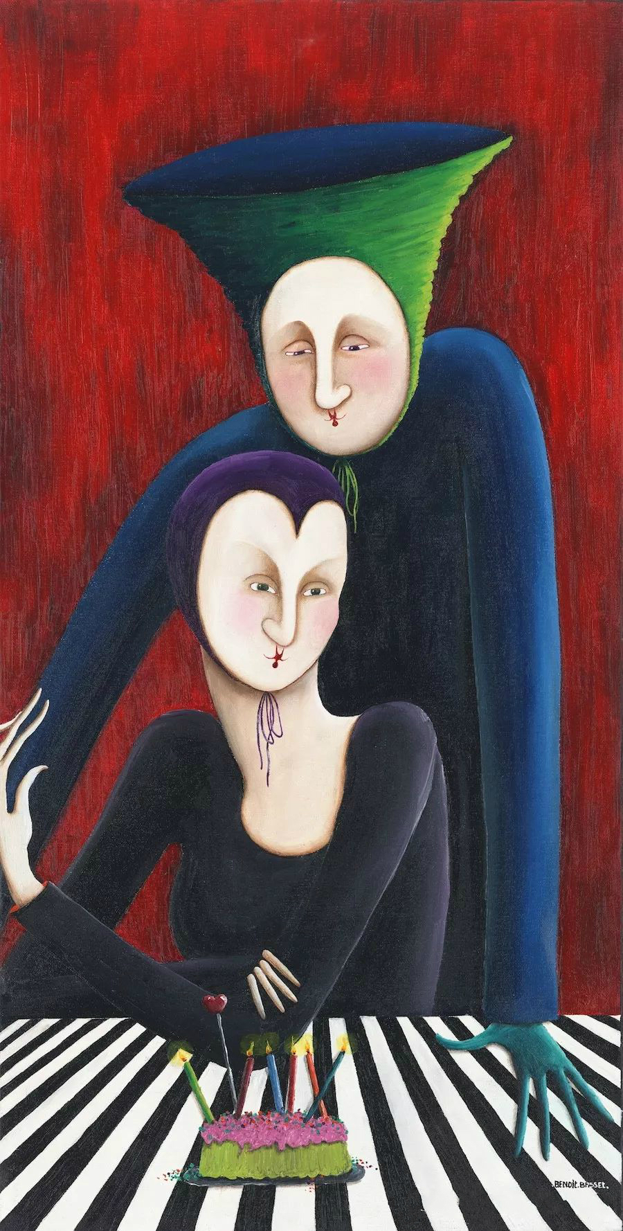 完整的女权主义画家波诺瓦巴塞特的秘密