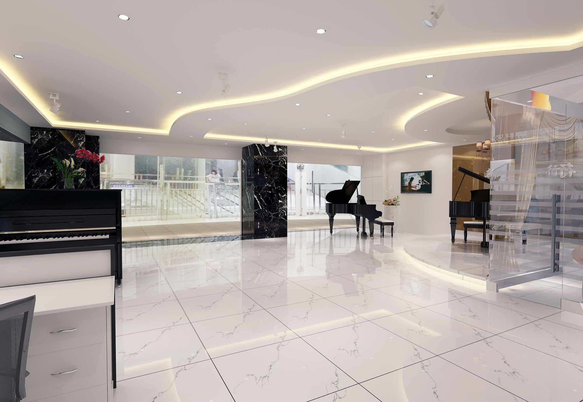 琴行装修秀看一看别人家的装修