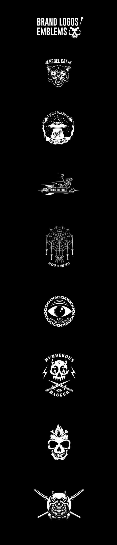 线条logo艺术前卫风格设计