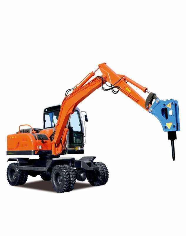 硬石头上怎么打电杆洞能打石头电杆洞的机器