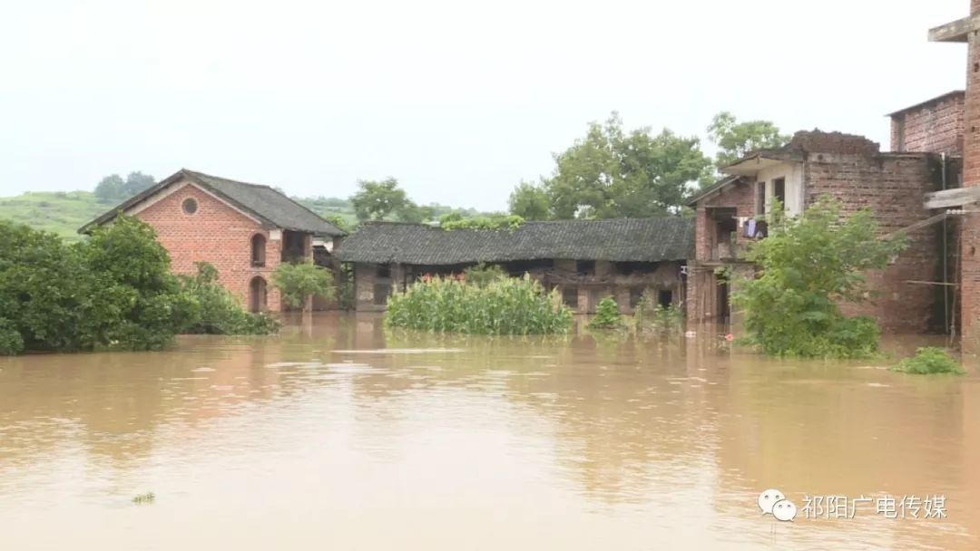 黄泥塘镇沿河14个村庄被淹无人员伤亡