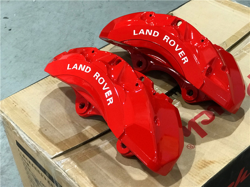 刹车卡钳喷漆改色红色系例案例分享