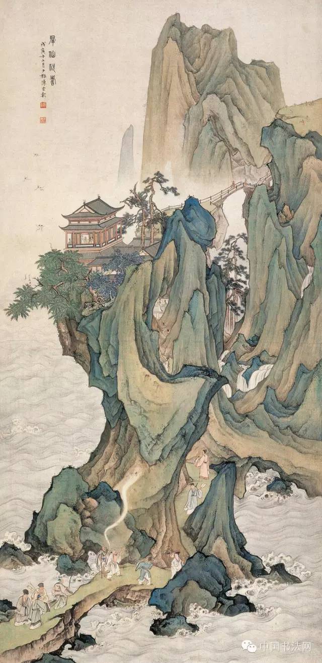 金尚推荐天才画家陈少梅精品60幅