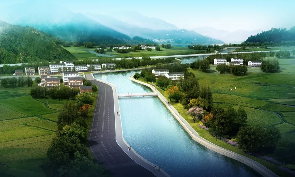 灵溪泵站效果图