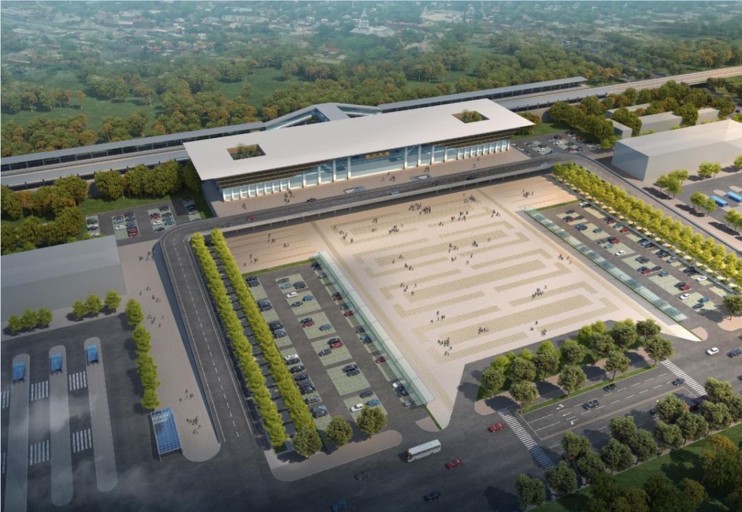山西在建的一座高铁站,规模2台6线,等级二等站,预计2020年通车_朔州